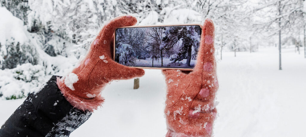 Jak se v zimě starat o mobilní telefony a další elektroniku